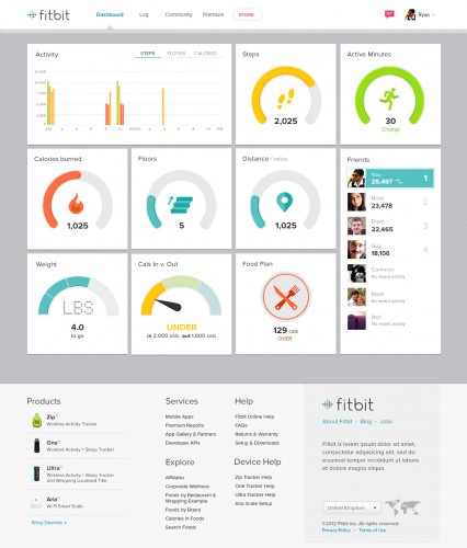 © Fitbit | Online Dashboard