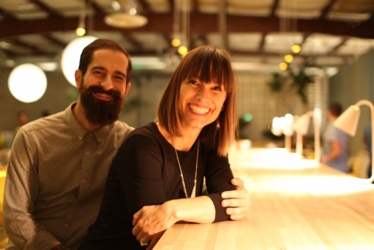 Co-founders Jared Stein and Kimberly Helms © Veronica An
