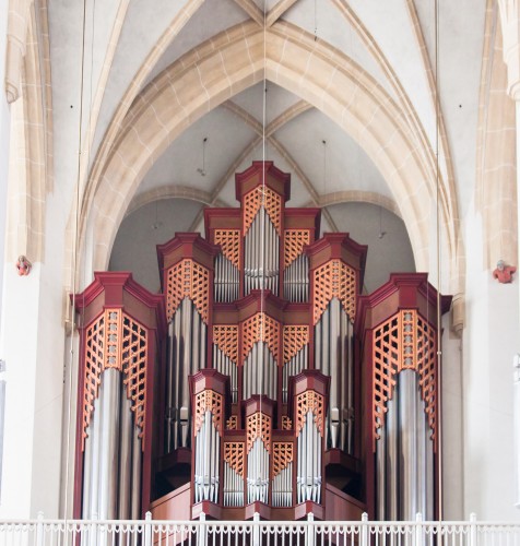 Frauenkirche's pipe organ in Munich, Germany © Afagundes | Dreamstime