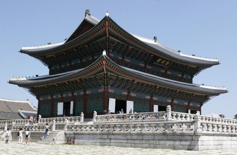 Gyeongbokgun, Palace, National Folk Museum of Korea © Eugenedev | Dreamstime