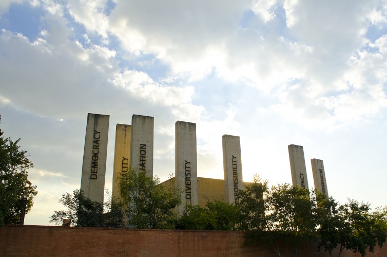 Pillars of the Apartheid Museum, Johannesburg, South Africa © Rodney Jackson | Dreamstime