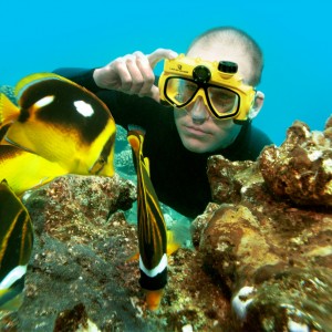 underwater video camera goggle snorkel © Liquid Image | Explorer Series