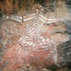 Aboriginal Rock Art, Kakadu National Park, Darwin, Australia © Imagex | Dreamstime 5895119