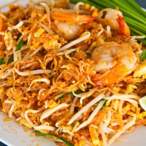Pad Thai Thailand Stir Fry Noodles Shrimp © Tratong | Dreamstime 22909225