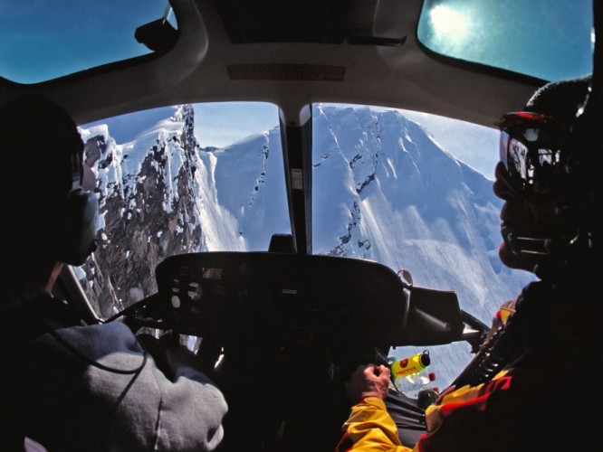 Cockpit view of Chugach National Forest, Alaska © Soren Egeberg | Dreamstime