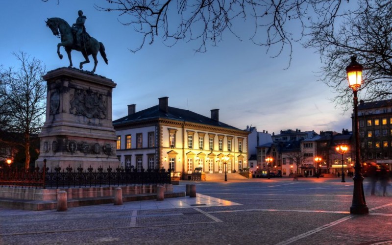 Place Guillaume II, The Kneudler in Luxembourg City © Mihai-bogdan Lazar | Dreamstime 13574771