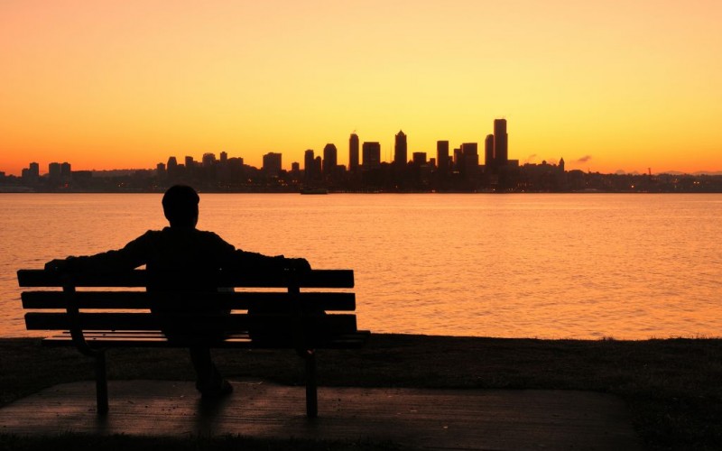 Seattle from Alki Beach, Washington © Nilanjan Bhattacharya | Dreamstime 10671522