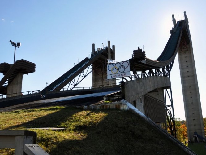 Ski Jump from the 1980 Olympic Games, Lake Placid, New York © Wangkun Jia | Dreamstime 19621296