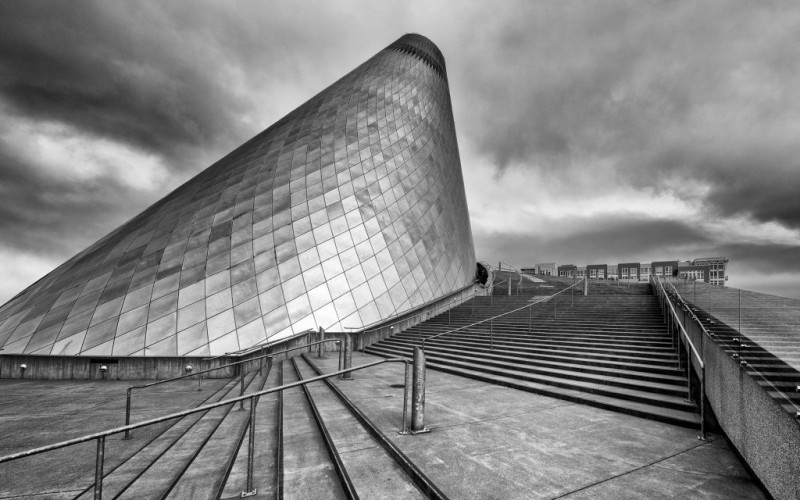 Tacoma Museum of Glass in Washington State © Glenn Nagel | Dreamstime 33791826