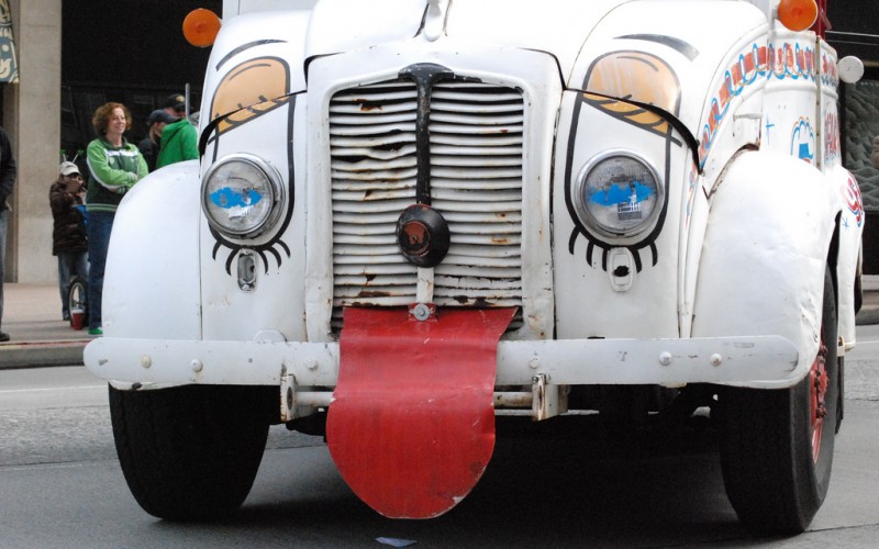 The SeaFair Clown Car at Seattle's St. Patrick's Day Parade © Steve Voght | Flickr