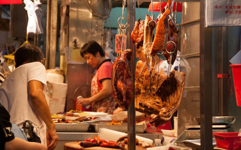 Cantonese Meat Shop in Hong Kong © Ken P.s. Wong | Dreamstime 41804251