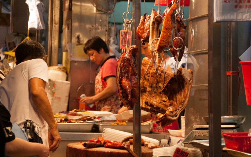 Cantonese Meat Shop in Hong Kong © Ken P.s. Wong | Dreamstime 41804251