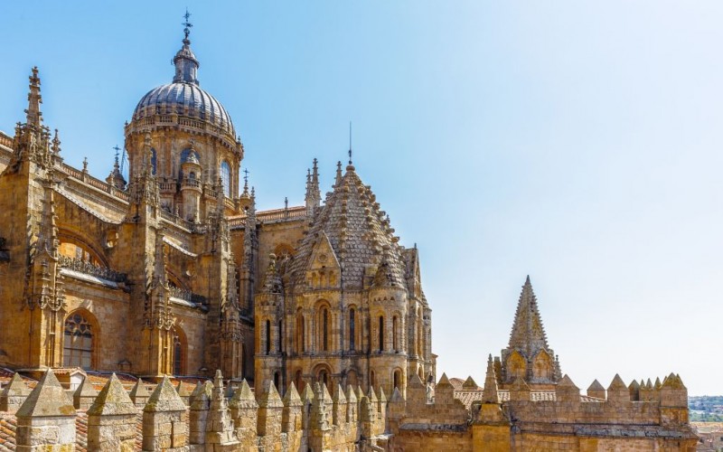 Catedral Nueva Salamanca's Old City, Spain © Siempreverde22 | Dreamstime 33209467