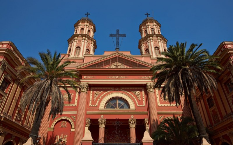 Congregacion Preciosa sangre of Barrio Brasil in Santiago, Chile © Jeremy Richards | Dreamstime 44369614