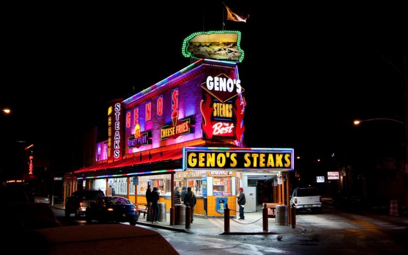 Geno's Steaks of South Philadelphia, Pennsylvania © Paul Hakimata | Dreamstime 7885455