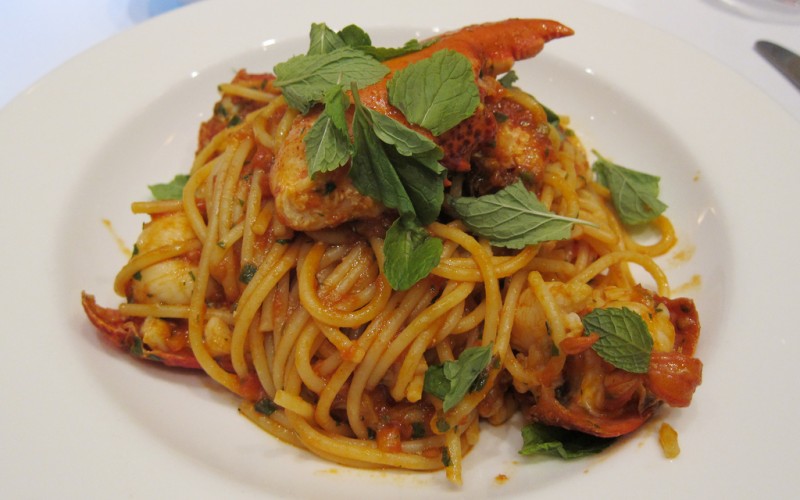 Lobster Spagetti at Esca, New York City © Michael Williams | Flickr