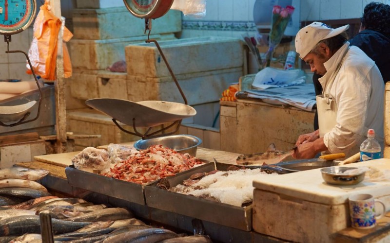 Mercado Central, The Historic Santiago Fish Market, Chile © Jeremy Richards | Dreamstime 42634611