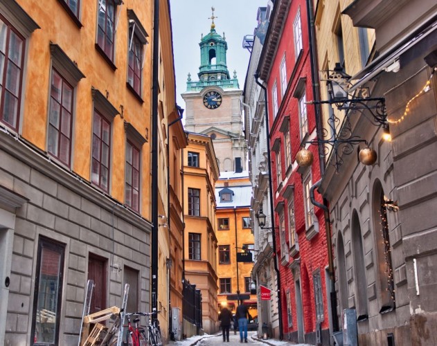 Old Town Gamla Stan, Stockholm, Sweden © Jonybigude | Dreamstime 30009713