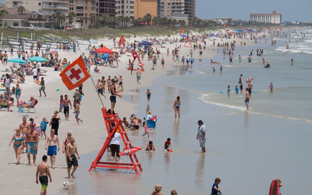 Jacksonville Beach, Florida © Robwilson39 | Dreamstime 40832623