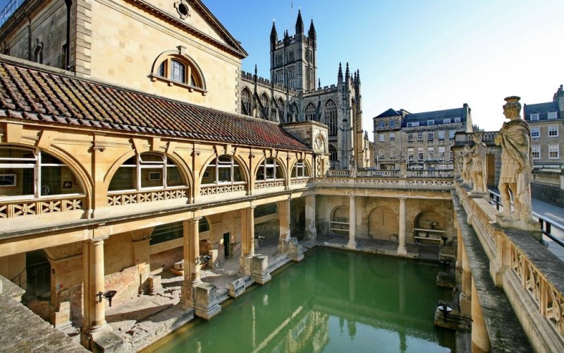 The Roman Baths of Bath in Somerset, England © Andrew Emptage | Dreamstime 20775332