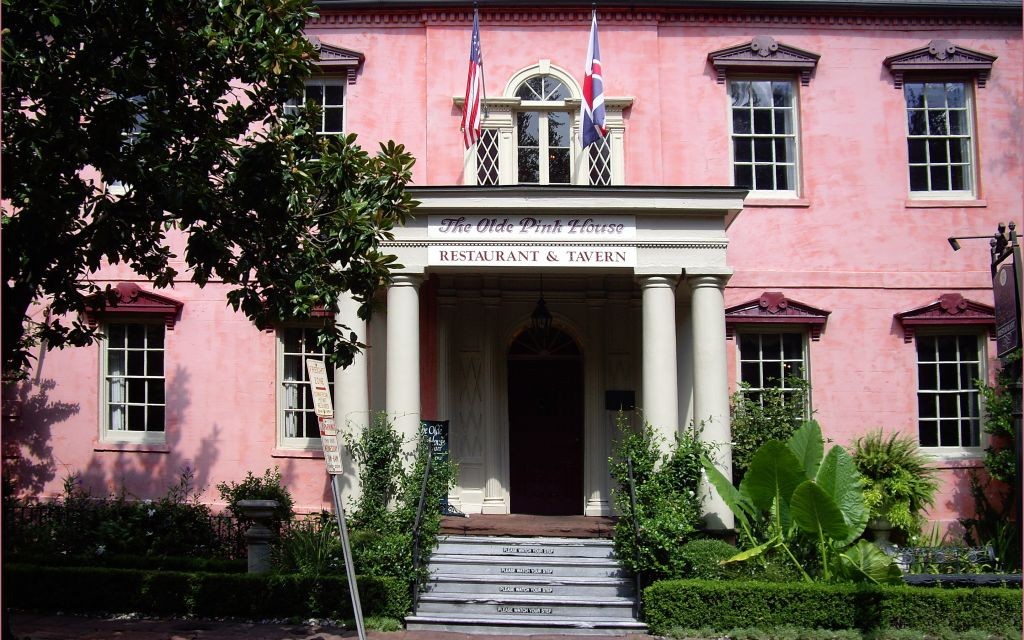 The Olde Pink House, Savannah, Georgia © Ron Cogswell | Flickr