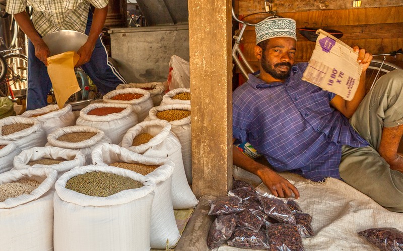 Dharajani Market, Stone Town, Zanzibar © Ansud | Dreamstime 39269992
