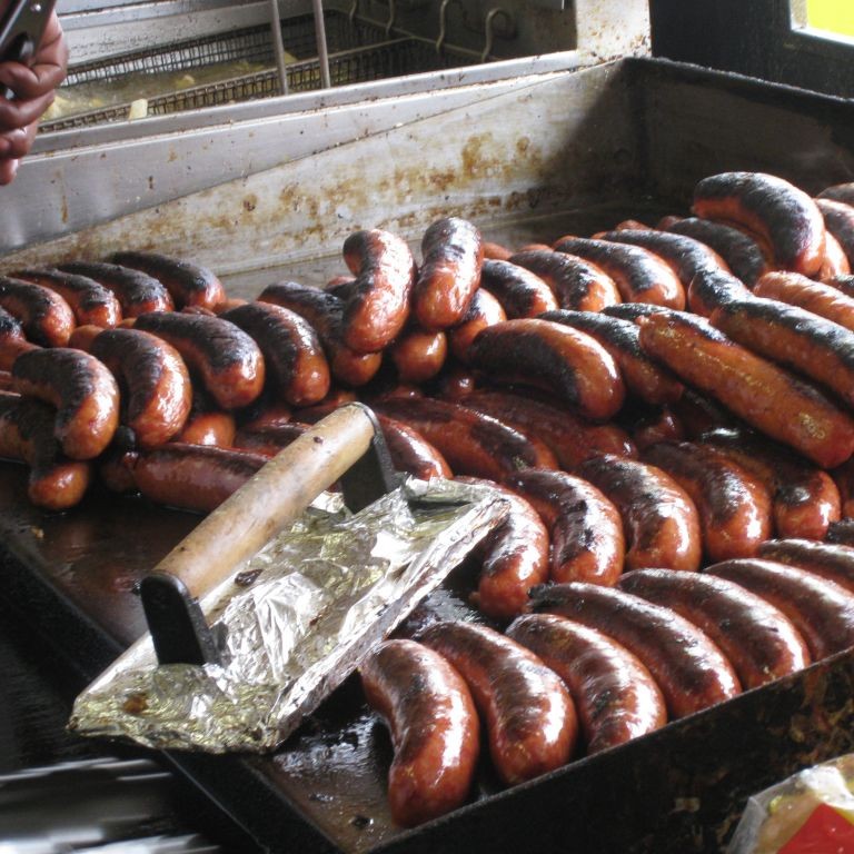 Half-Smokes on the Grill at Ben's Chili Bowl, Washington D.C. © Mack Male | Flickr