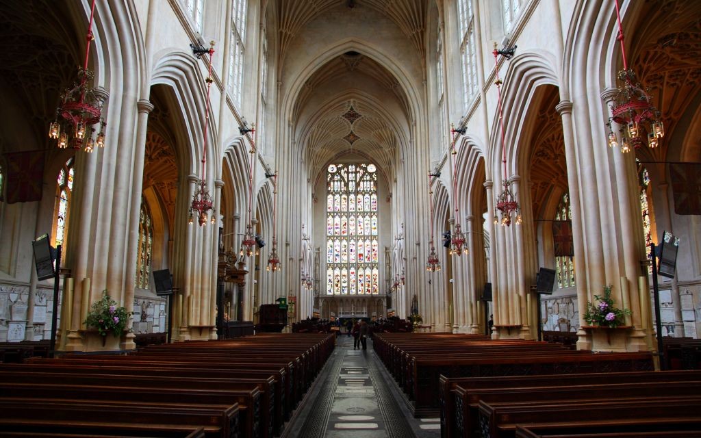 Bath Abbey in Somerset, England © Mark Eastment | Dreamstime 8517825