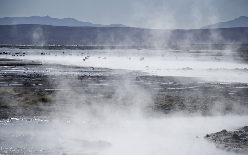 Hot Springs, Uyuni, Bolivia © Aarstudio | Dreamstime 42939167