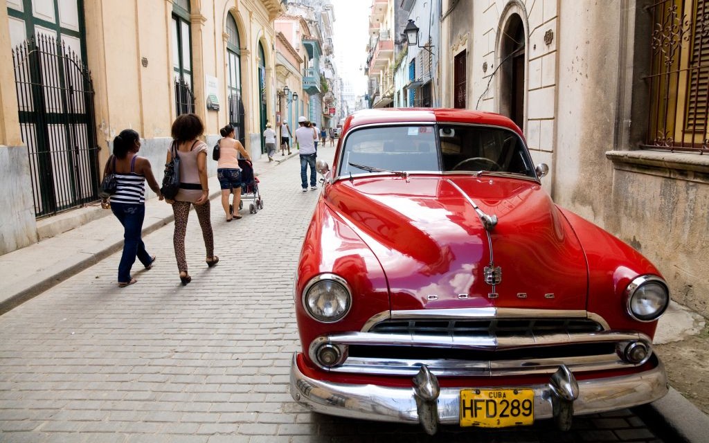 One of the many classic cars in Havana, Cuba © Elifranssens | Dreamstime 36277006