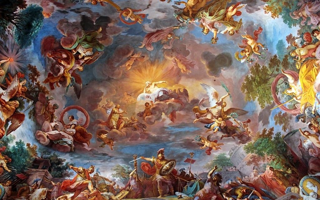 Ceiling of the Villa Borghese, Rome © Alexirina27000 | Dreamstime