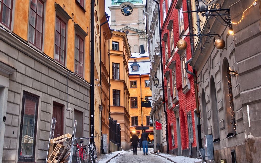 Old Town Gamla Stan, Stockholm, Sweden © Jonybigude | Dreamstime 30009713