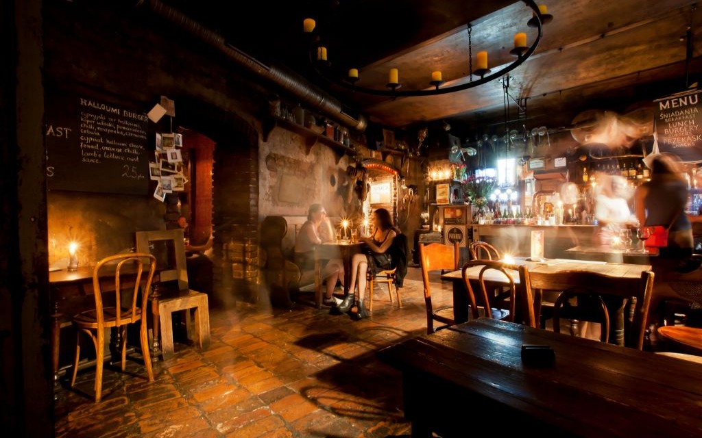 Old-style bar in Krakow, Poland © Vadim Kulikov | Dreamstime 43332881
