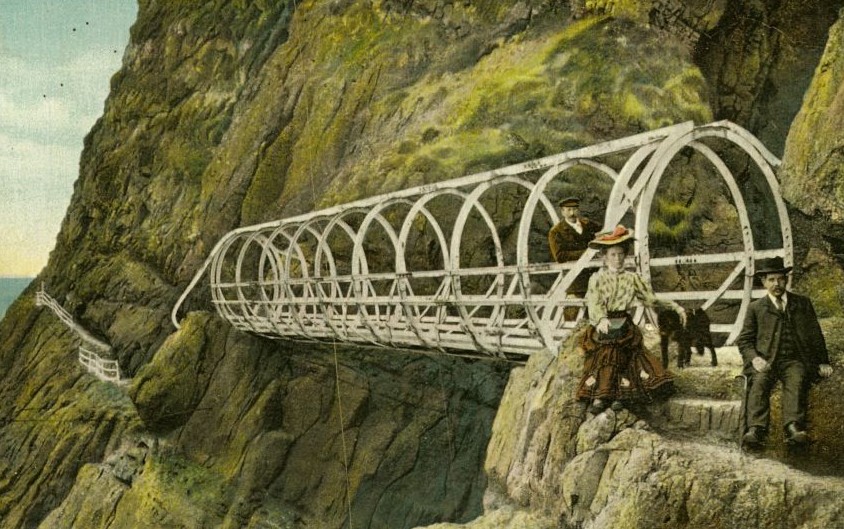 The Gobbins, Ireland © Public Domain | Wikipedia