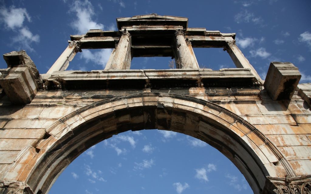 Hadrian's Arch, Athens, Greece © Digitaldave | Dreamstime 12326607