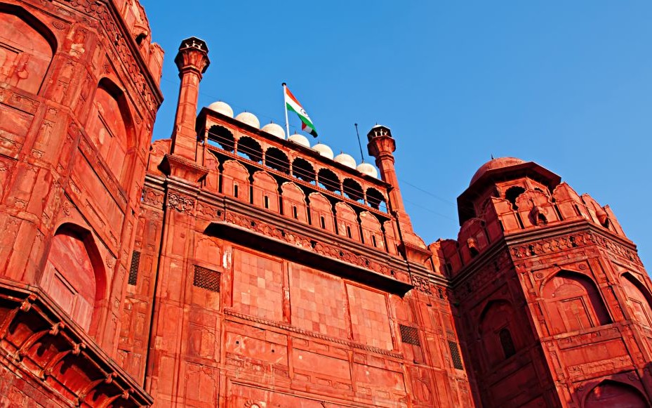 Lal Qila, Red Fort, Old Delhi, India © Elenatur | Dreamstime 53502874