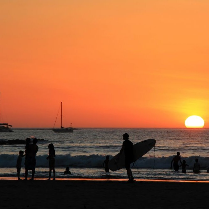 Playa Tamarindo, Nicaragua © Andamanse | Dreamstime 39270822