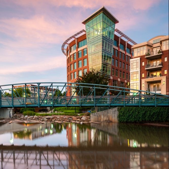 Swamp Rabbit Trail, Greenville, South Carolina © Mark Vandyke | Dreamstime 43460157