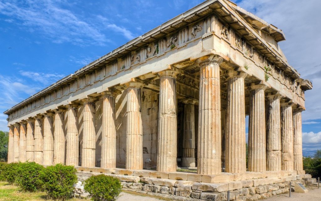 The Temple of Hephaestus, Athens, Greece © Lefteris Papaulakis | Dreamstime 24416134