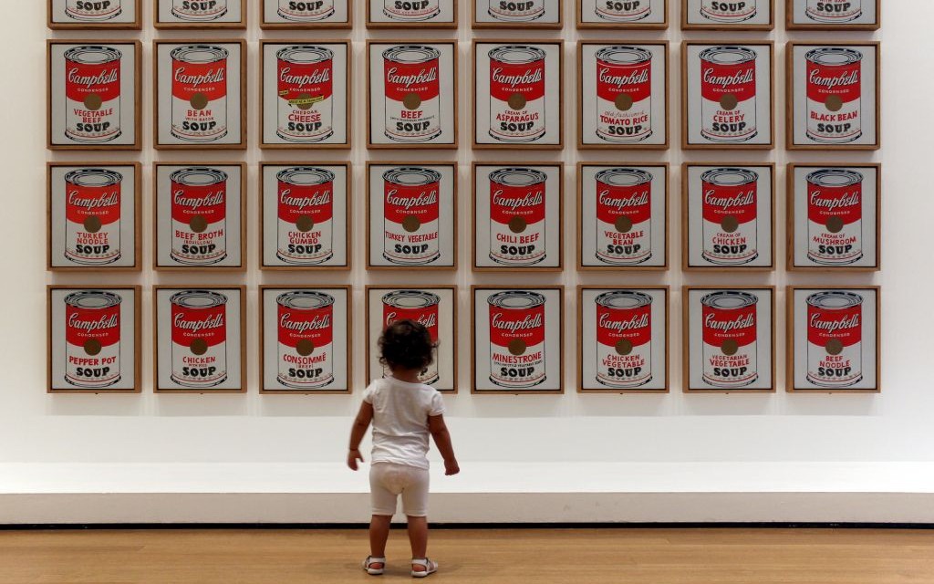 Campbells Soup Cans by Andy Warhol, Museum of Modern Art, New York City © Carlos Neto | Dreamstime 34430130