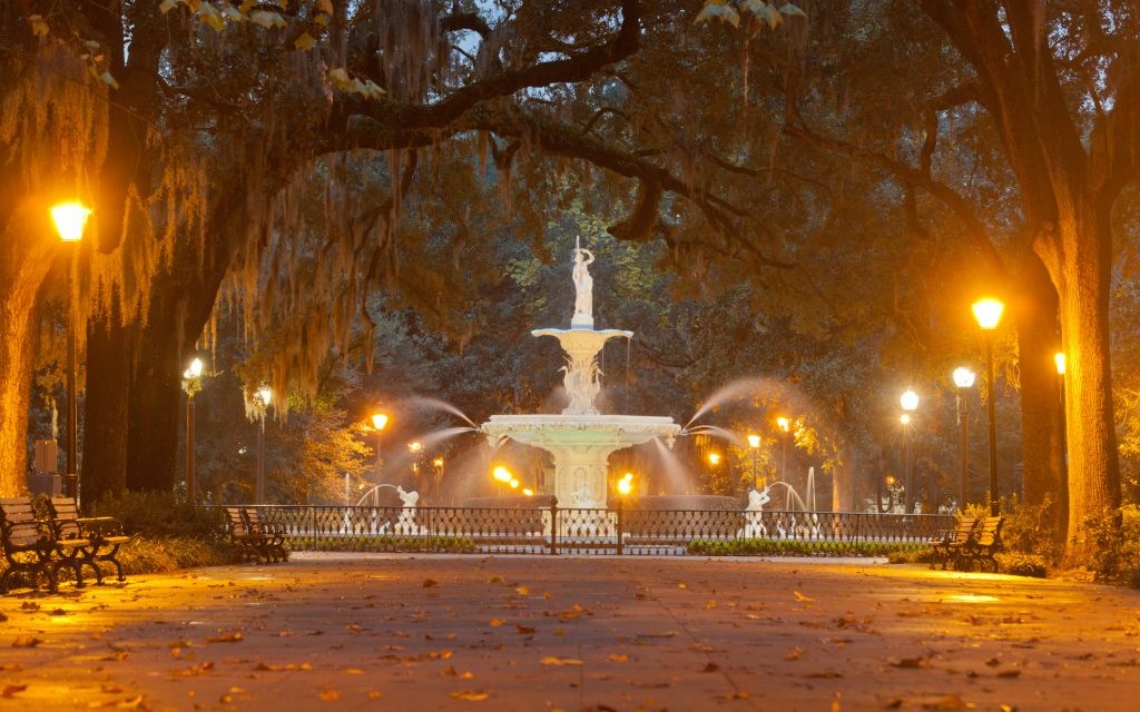 Forsyth Park, Savannah, Georgia © Stephan Pietzko | Dreamstime 56468890
