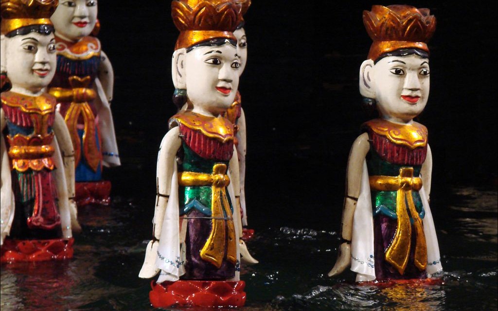 Thang Long Water Puppet Theatre, Hanoi, Vietnam © Jean-Pierre Dalbera | Flickr