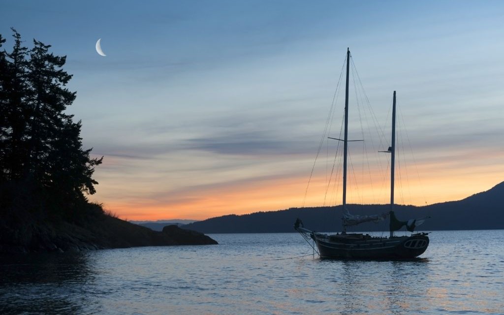The San Juan Islands of Washington State's Puget Sound © Edmund Lowe | Dreamstime 49231147