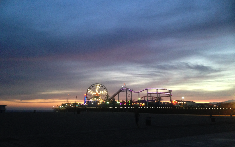 Venice Beach Pier, California © Catrina Linhard