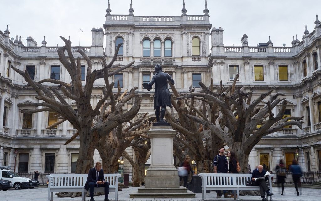 Ai Weiwei's Tree at the Royal Academy of Arts, London, United Kingdom © Fernando Carniel Machado | Dreamstime 60488308