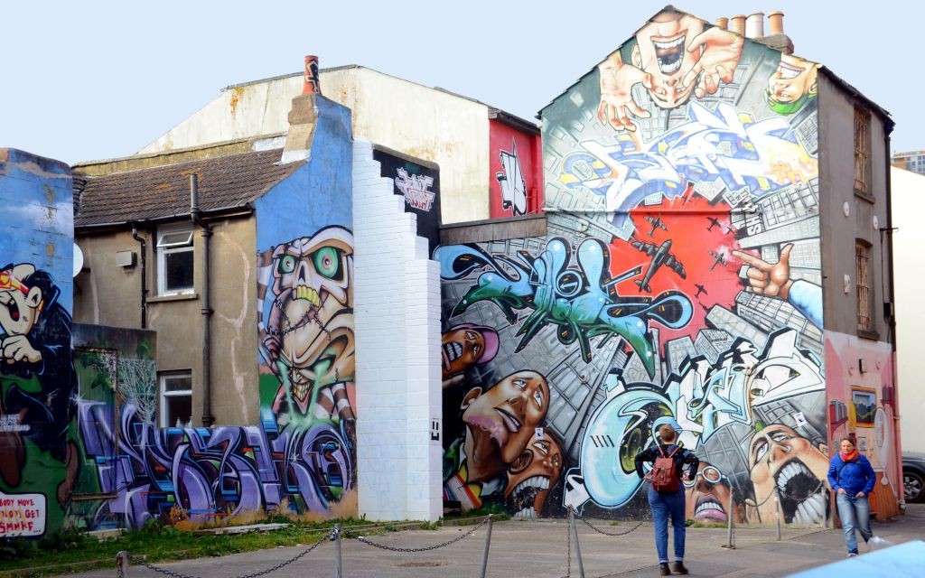 Lanes Street Art, Brighton, United Kingdom © Magspace | Dreamstime 52403496