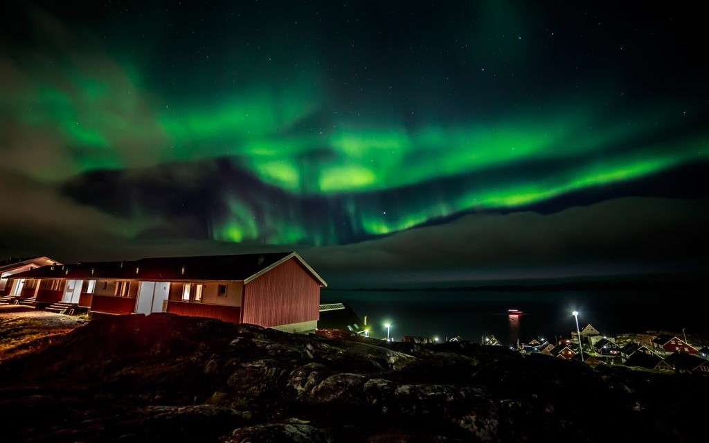 Northern Lights, Nuuk, Greenland © Vadim Nefedov | Dreamstime 65094398