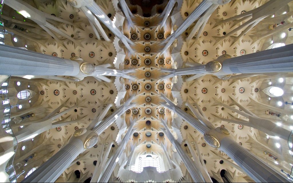Antoni Gaudi's La Sagrada Familia in Barcelona, Spain © Viorel Dudau | Dreamstime 24234644