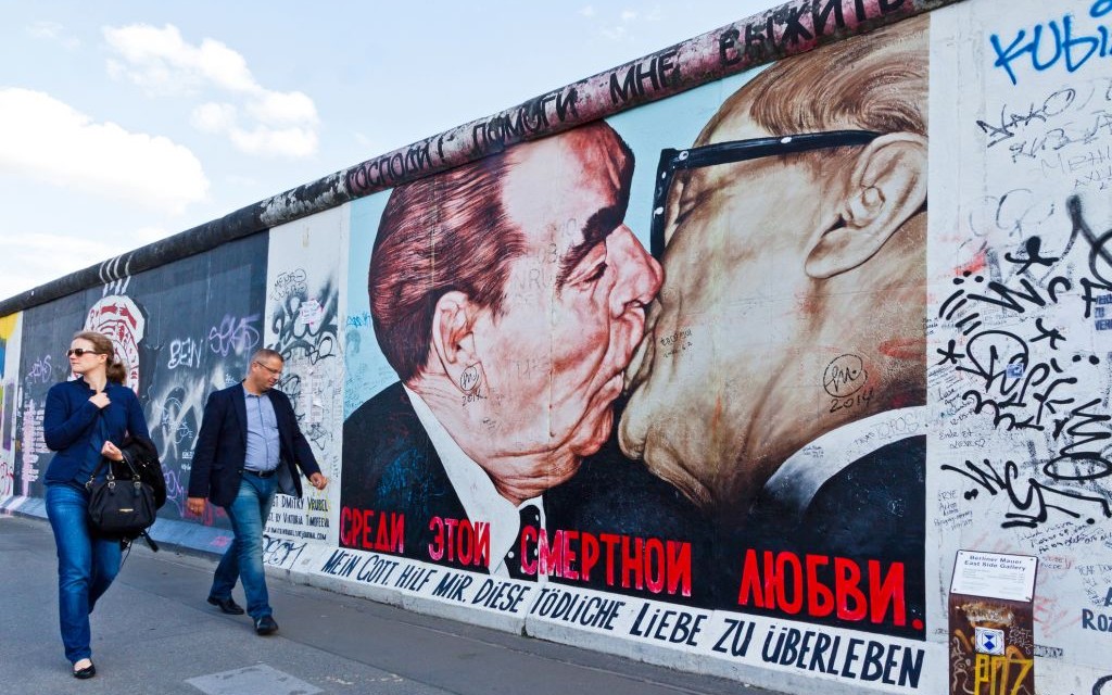 My God, Help Me to Survive This Deadly Love by Dmitri Vrubel, East Side Gallery, Berlin, Germany © Katatonia82 | Dreamstime 46026539