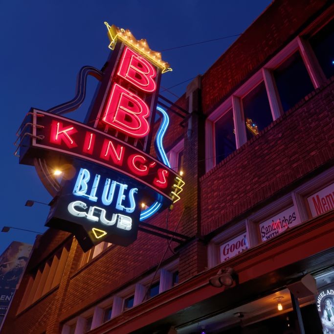 B.B. King's Blues Club, Beale Street, Memphis, Tennessee © Pierre Jean Durieu | Dreamstime 54392914